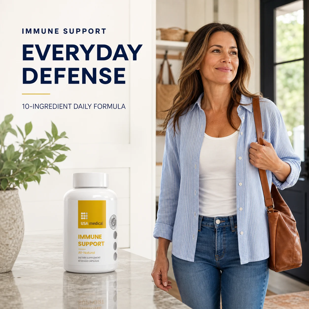 Immune Support as part of a simple everyday wellness routine