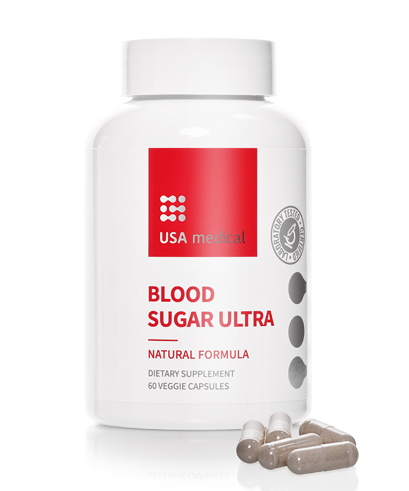 USA Medical Blood Sugar Ultra Capsules
