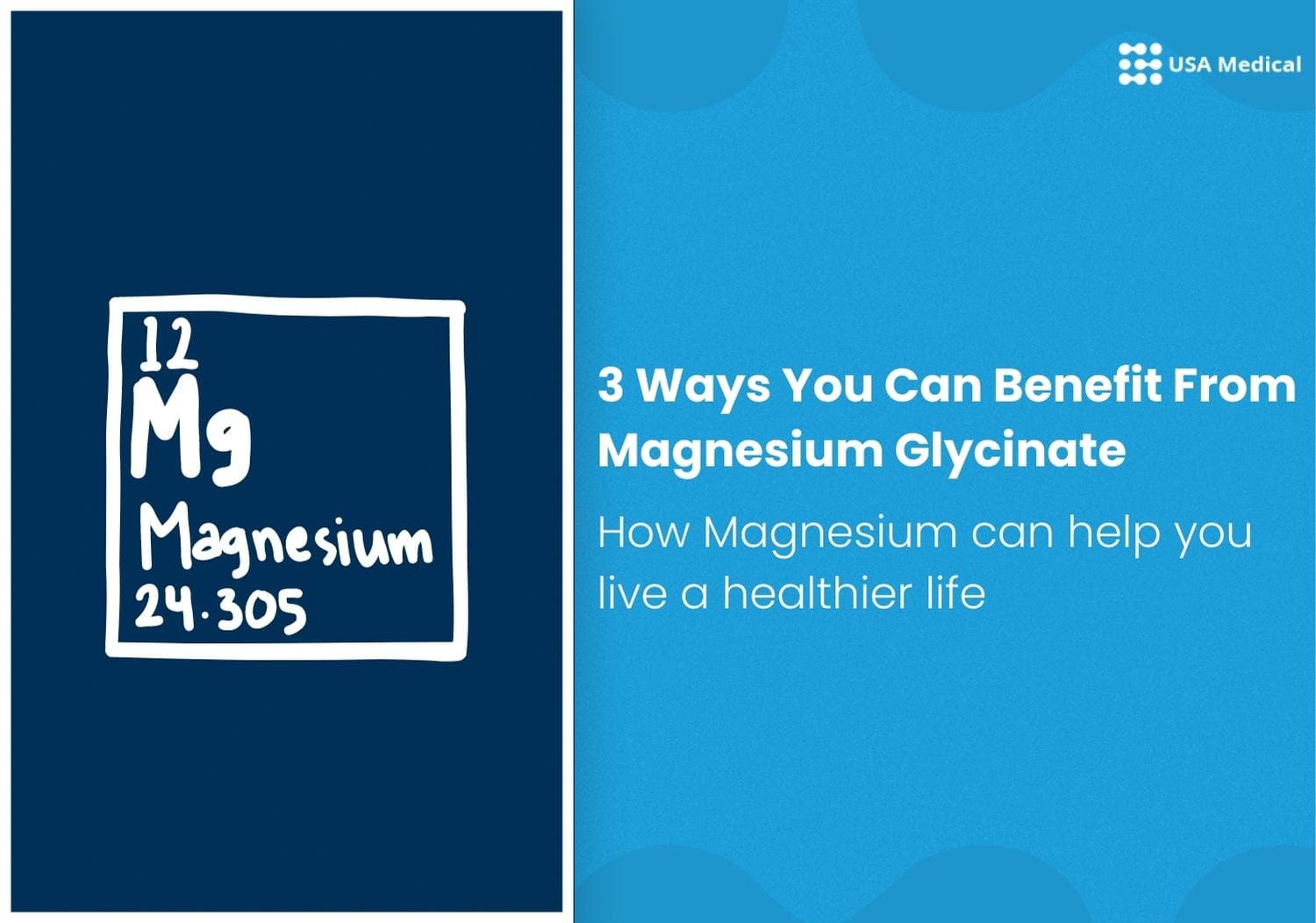 Top 3 ways you can benefit from magnesium glycinate