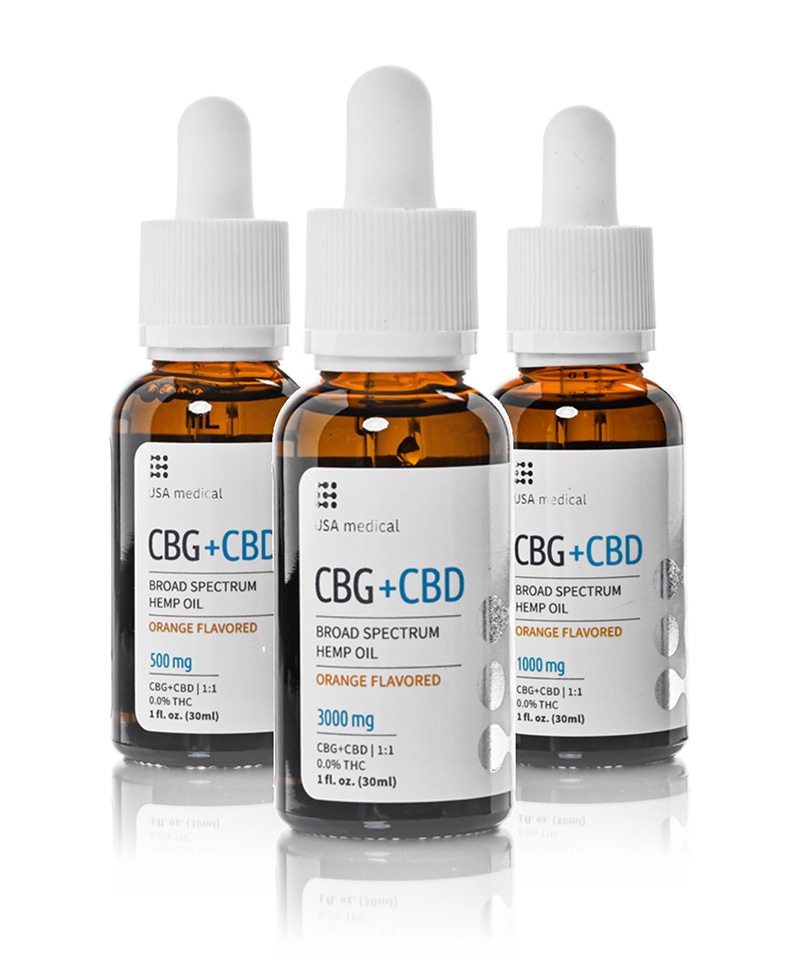 CBG Oil for Energy, Focus & Relief | USA Medical