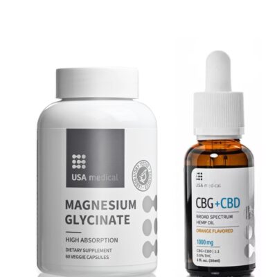 CBG + Magnesium Glycinate Capsules Bundle