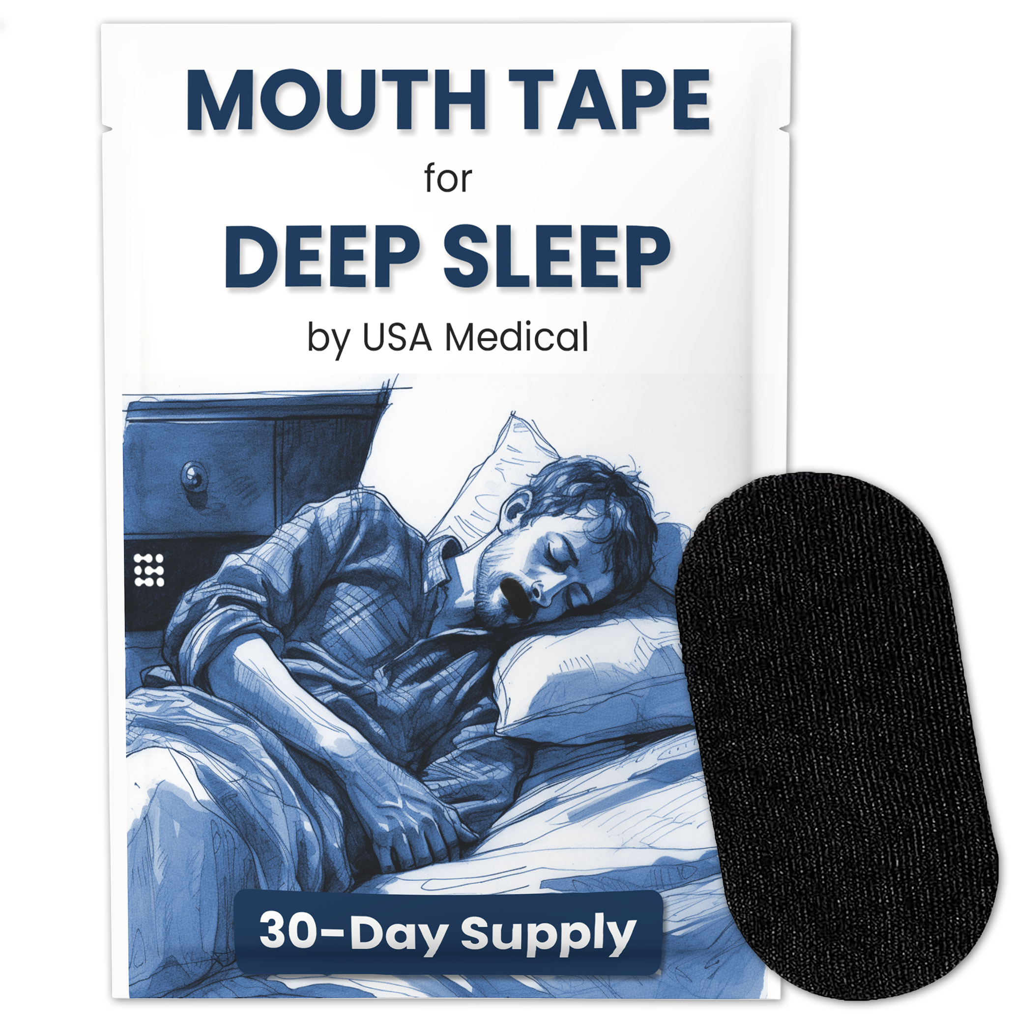 USA Medical Mouth Tape for Deep Sleep