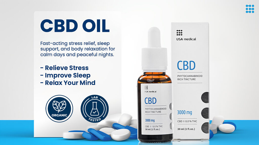 USA Medical CBD Oil for Headache Relief