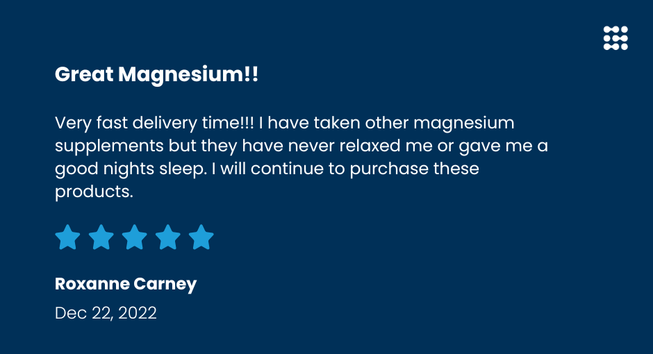 Magnesium Glycinate Review - USA Medical on Trustpilot