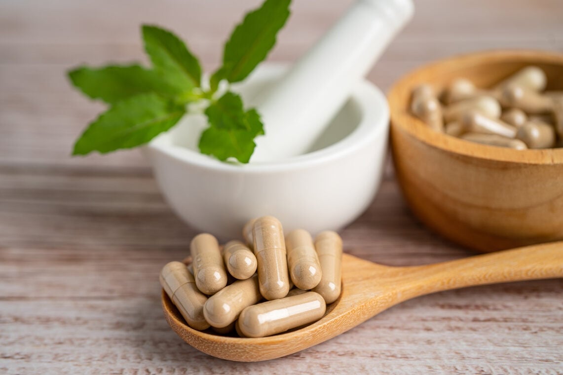 ashwagandha capsule as a dietary supplement