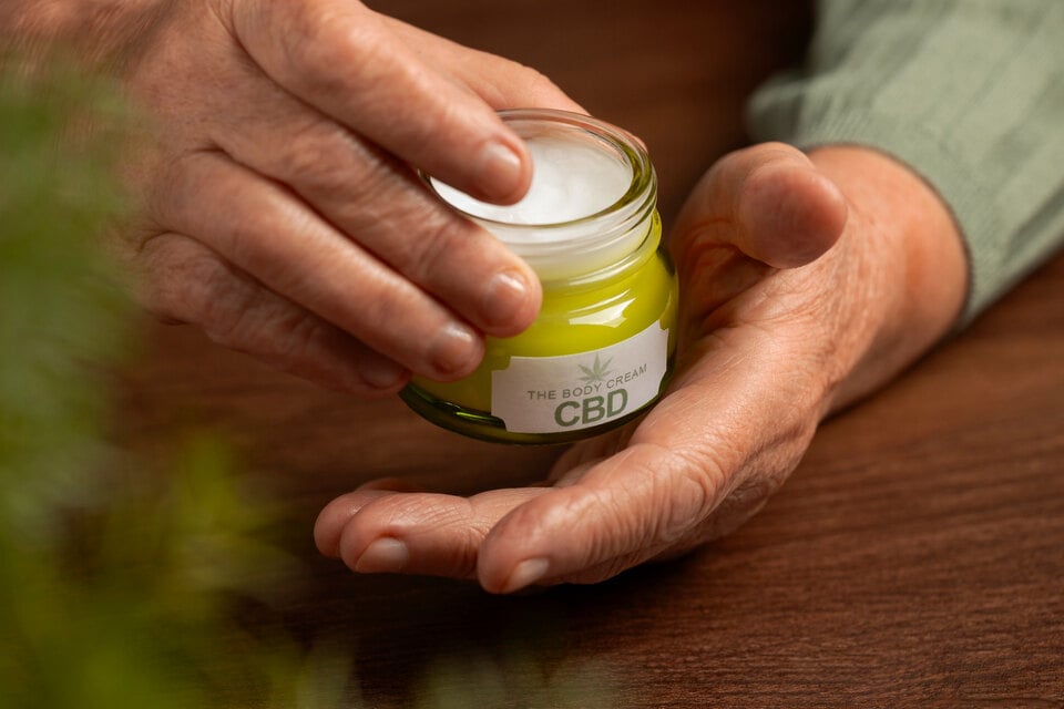 Natural skincare with CBD oil