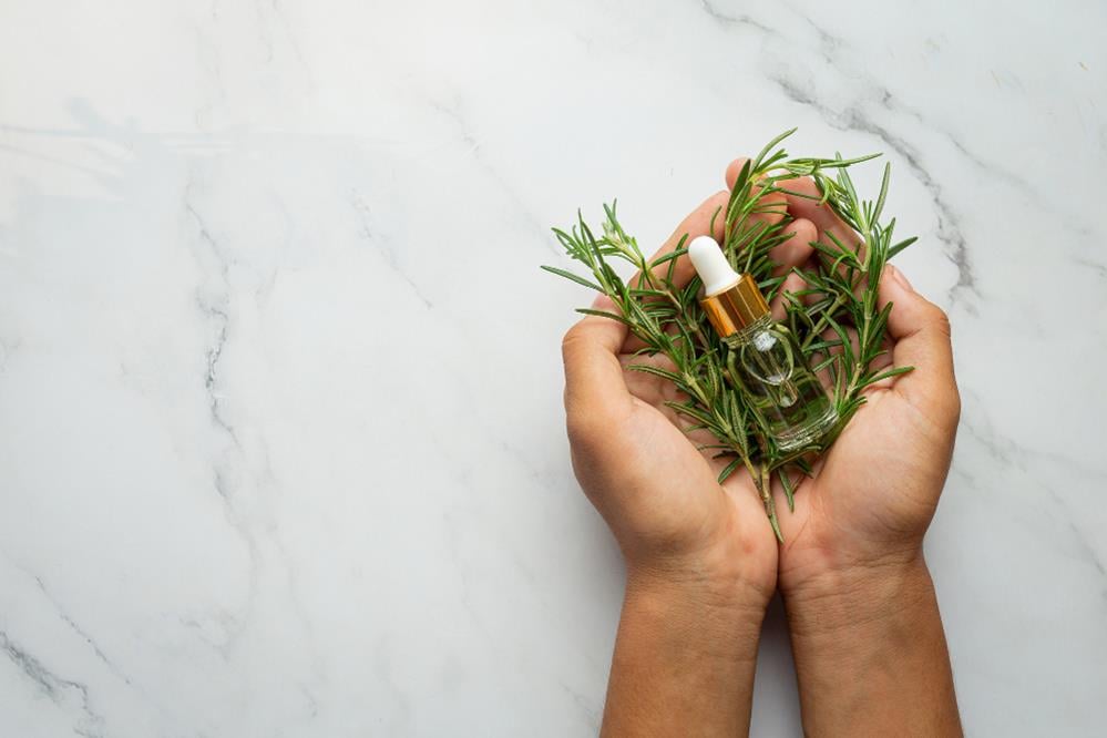 The entourage effect means social effect, also seen with terpenes in rosemary.