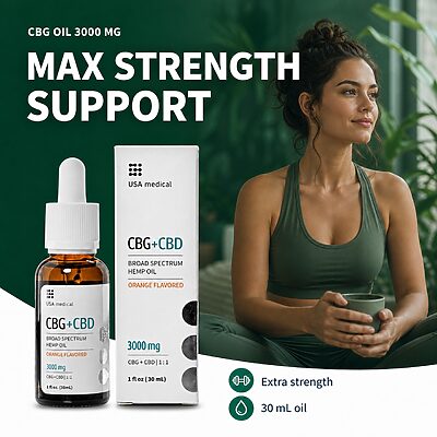 CBG Oil 3,000 mg
