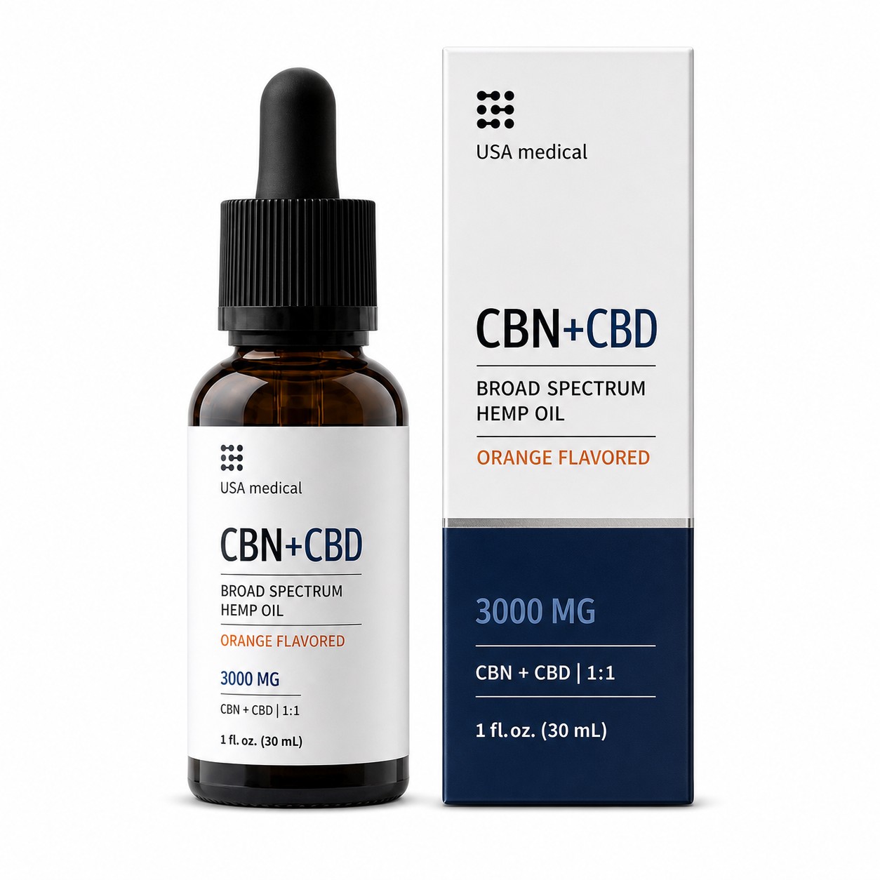 USA Medical CBN Oil 3,000 mg google packshot