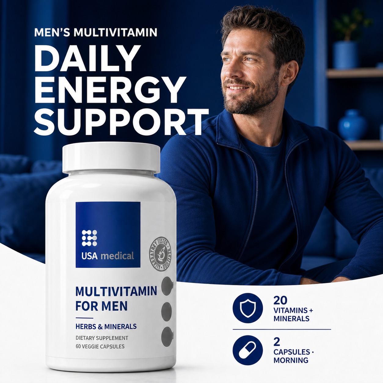 USA Medical Men's Multivitamin