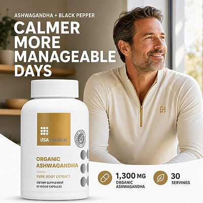 Ashwagandha with Black Pepper 60 Capsules