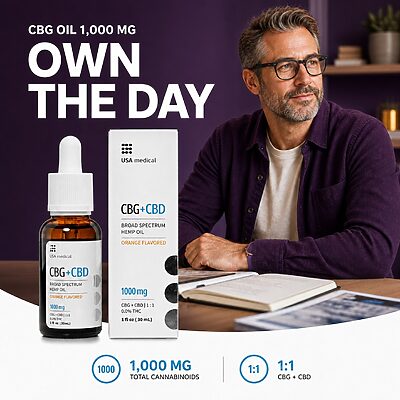 CBG Oil 1,000 mg