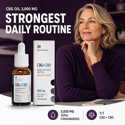 CBG Oil 3,000 mg