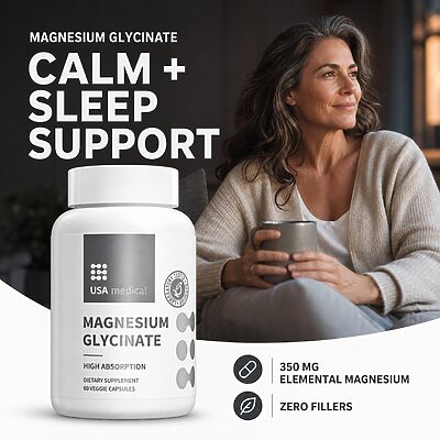 USA Medical Magnesium Glycinate