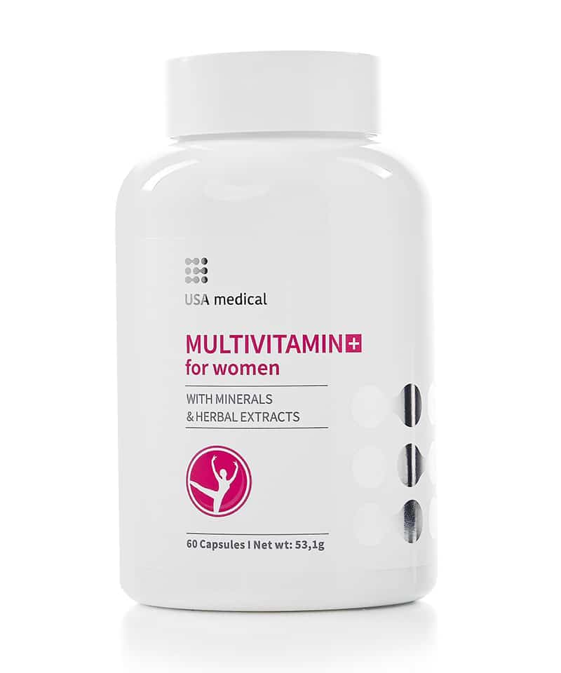 Multivitamínové kapsuly pre ženy sú doplnkom výživy z čistých prírodných zložiek ktorý podporuje zdravie žien.
