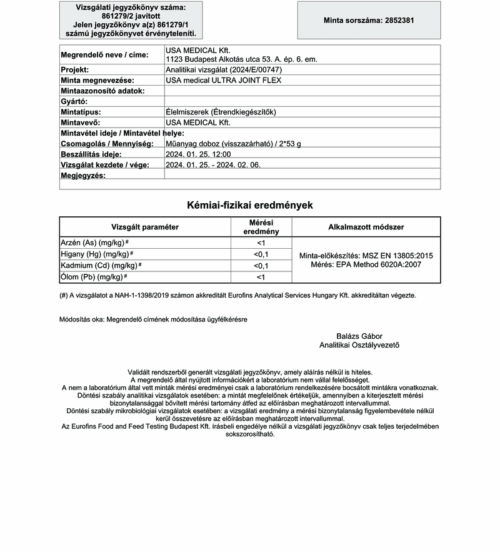 Alternative view of Kapsule na podporu kĺbov s MSM a glukozamínom 60 ks