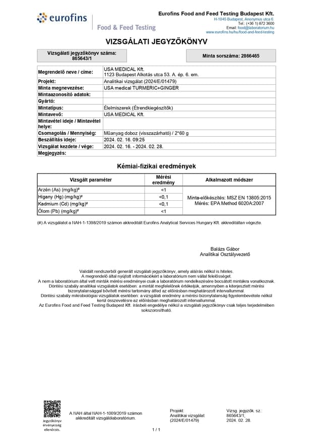 Kapsule s kurkumou a zázvorom s BioPerine® 60 ks – Obrázok 2