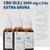 USA Medical CBD Olej 3000 mg | 30 ml x 3 ks