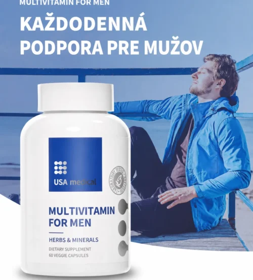 Pánsky multivitamín s rastlinnými extraktmi 60 ks
