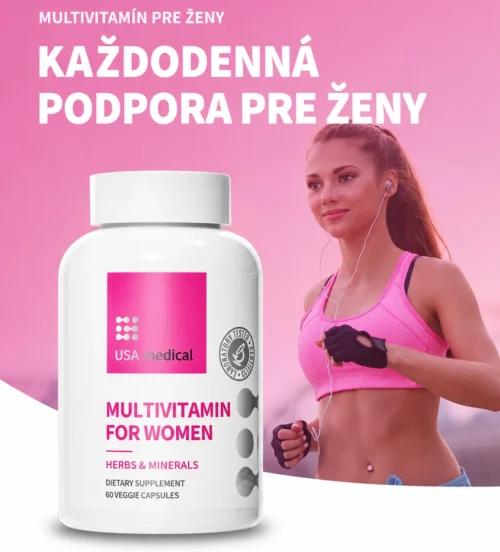 Ženský multivitamín s rastlinnými extraktmi 60 tabliet