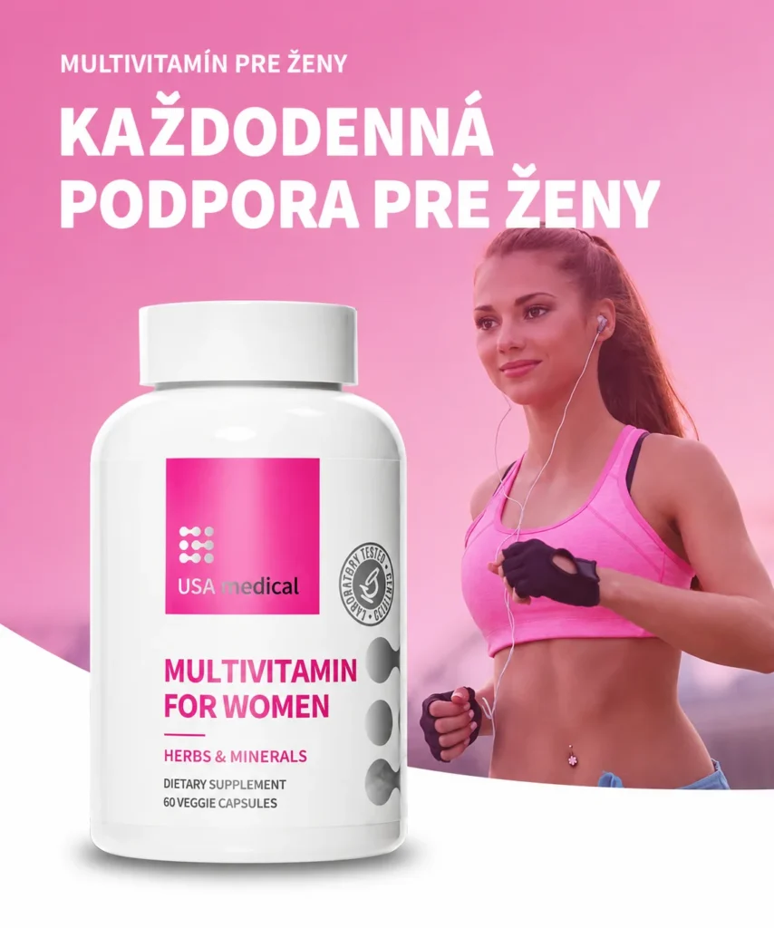 Ženský multivitamín s rastlinnými extraktmi 60 tabliet