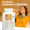 Kapsule s kurkumou a zázvorom s BioPerine® 60 ks