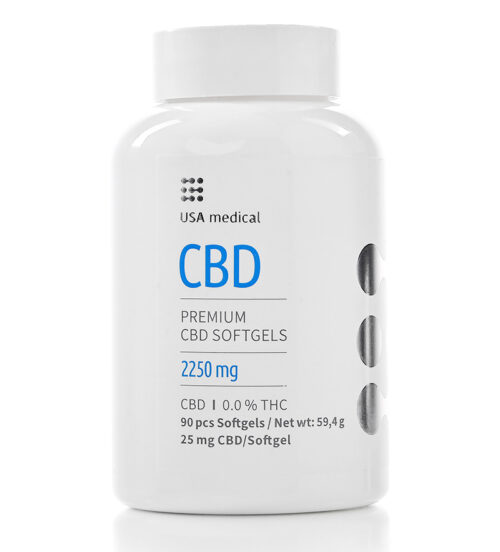 CBD kapsule 2250 mg USA MEDICAL