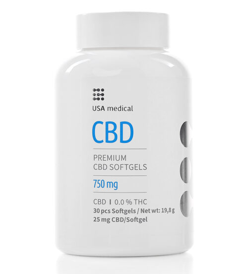 CBD kapsule 750 mg USA MEDICAL
