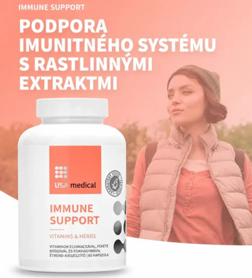 Posilnenie imunity s výťažkami z bylín a vitamínmi 60 ks