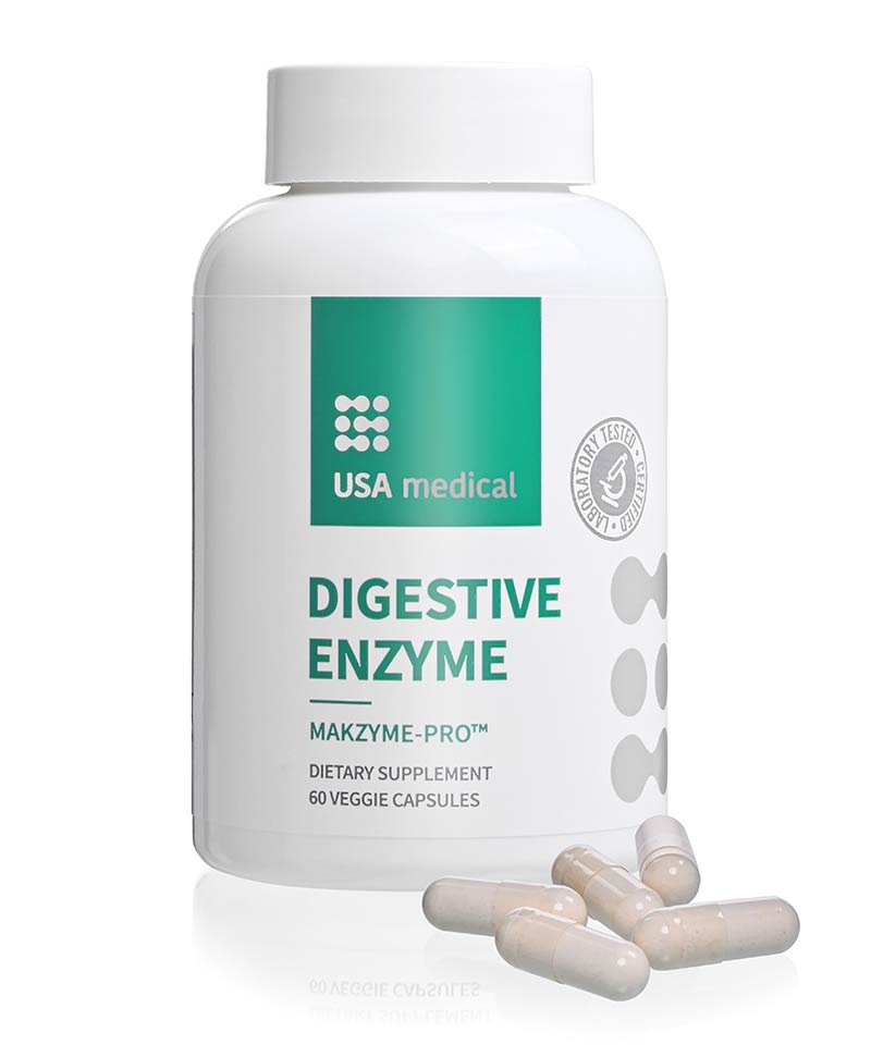 USA medical DIGESTIVE ENZYME | 60 ks